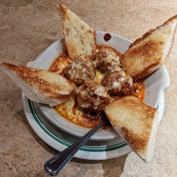 Buddy's Pizza - 09/20/22 Oven Baked Meatballs - Marinara Sauce, Mozzarella Cheese, Garlic Bread - Pizza Near Me - Detroit, Michigan