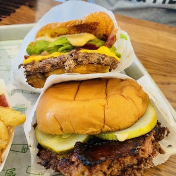 Shake Shack McKinney - Avocado Bacon Burger with Link Burger - Burgers Near Me - McKinney, Texas Shake Shack McKinney - Avocado Bacon Burger with Link Burger - Burgers Near Me - McKinney, Texas