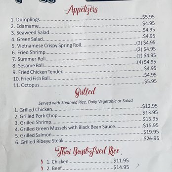 Pho-Char Grill - 2019 menu - Vietnamese Near Me - Ocean City, Maryland