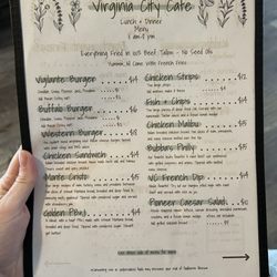 Virginia City Cafe