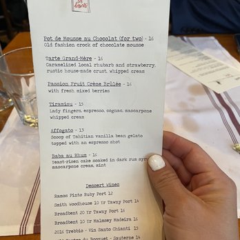 La Bicyclette - Dessert - French Near Me - Carmel, California