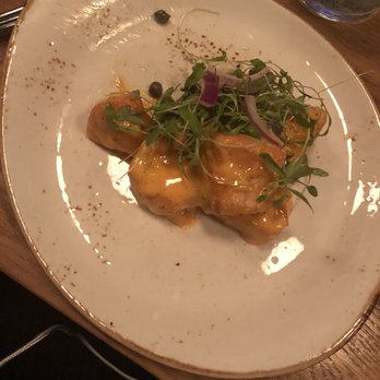 Scout - Sriracha Salmon Bites - Bars Near Me - Decatur, Georgia Scout - Sriracha Salmon Bites - Bars Near Me - Decatur, Georgia