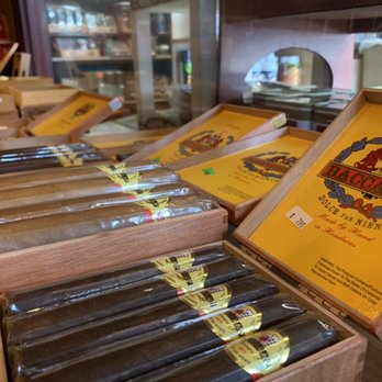 Captain Tobacco - Close up of our Baccarat selection inside the humidor - Tobacco Shops Near Me - Pasadena, California