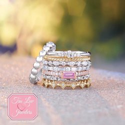 Tru Luv Jewelers - 14kt stacker rings