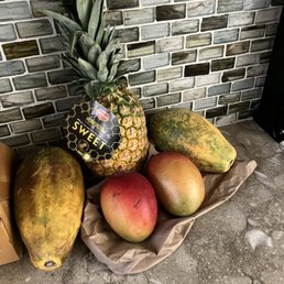 $38 worth of the sweetest, ripest produce (also got cotton candy grapes but those aren't shown). $38 worth of the sweetest, ripest produce (also got cotton candy grapes but those aren't shown).