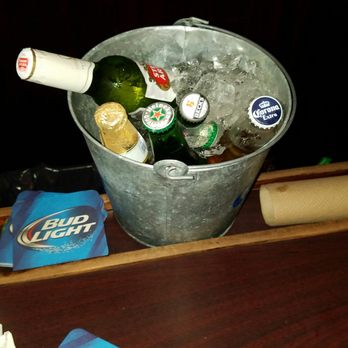 El Nuevo Trebol - The beer bucket as I like to call it. $20.00 for 5 bottles after 8pm before you get 6 for $20.00 - Sports Bars Near Me - Union City, New Jersey El Nuevo Trebol - The beer bucket as I like to call it. $20.00 for 5 bottles after 8pm before you get 6 for $20.00 - Sports Bars Near Me - Union City, New Jersey