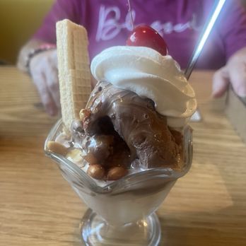 Happy Joe's Pizza - The medium pizza, small salad and ice cream - Pizza Near Me - Navarre, Florida