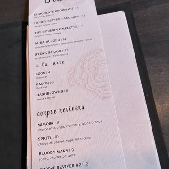 Aura Cocktails and Tapas - Brunch menu - Cocktail Bars Near Me - Statesboro, Georgia Aura Cocktails and Tapas - Brunch menu - Cocktail Bars Near Me - Statesboro, Georgia