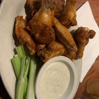 Union Publick House - Chicken wings with add-on ranch and celery. Very tasty. - Dive Bars Near Me - Jim Thorpe, Pennsylvania Union Publick House - Chicken wings with add-on ranch and celery. Very tasty. - Dive Bars Near Me - Jim Thorpe, Pennsylvania