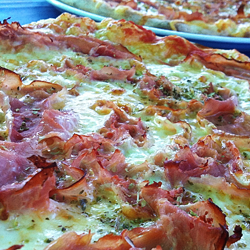 Restaurant - Pizzeria zum Tor - Unsere Pizza prosciutto