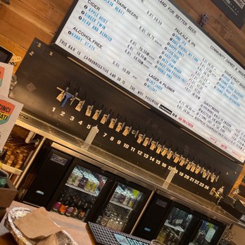 BrewDog Cincinnati - Bar area / menu - Breweries Near Me - Cincinnati, Ohio
