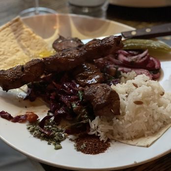 Dunya Bistro - Lamb Shish Kebab - Mediterranean Near Me - San Francisco, California Dunya Bistro - Lamb Shish Kebab - Mediterranean Near Me - San Francisco, California