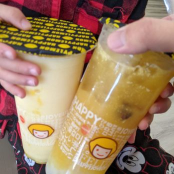 Happy Lemon - Mango yakult and kumquat lemon - Bubble Tea Near Me - Mountain View, California Happy Lemon - Mango yakult and kumquat lemon - Bubble Tea Near Me - Mountain View, California