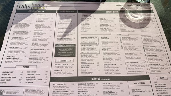 Menu photo 1 Bill's Windsor, WNM Menu photo 1 Bill's Windsor, WNM