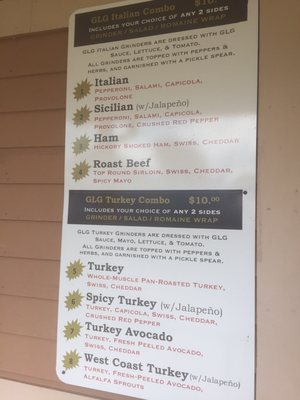 Menu photo 7 Great Lakes Grinders Sandusky, OH