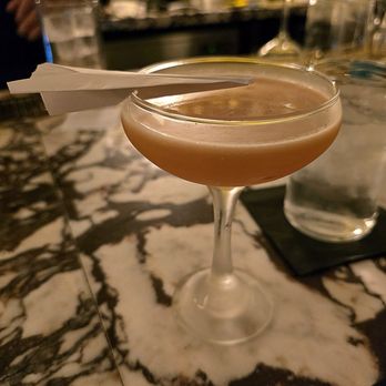 Arco Cocktail Lounge - Paper plane was a new favorite, and came with one on top! - Lounges Near Me - Savannah, Georgia Arco Cocktail Lounge - Paper plane was a new favorite, and came with one on top! - Lounges Near Me - Savannah, Georgia
