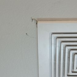 Durham Electric and A/C - Every fucking bathroom vent.... Done half assed and didn't give a shot about my new ceiling!