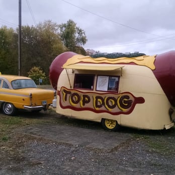 Top Dog - This type of structure usually means good hot dogs. - Hot Dogs Near Me - Portland, Connecticut Top Dog - This type of structure usually means good hot dogs. - Hot Dogs Near Me - Portland, Connecticut
