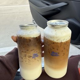 Salted caramel iced coffee Salted caramel iced coffee