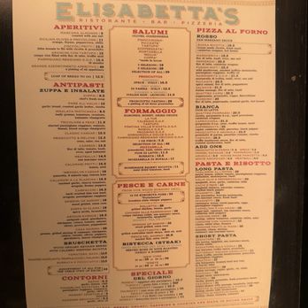 Elisabetta S Ristorante Bar Pizzeria 2026.ELISABETTA'S RISTORANTE BAR PIZZERIA - Updated March 2025 - 1354 Photos ...