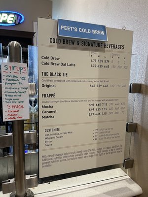 Menu photo 2 Peets Coffee Yermo, CA Menu photo 2 Peets Coffee Yermo, CA