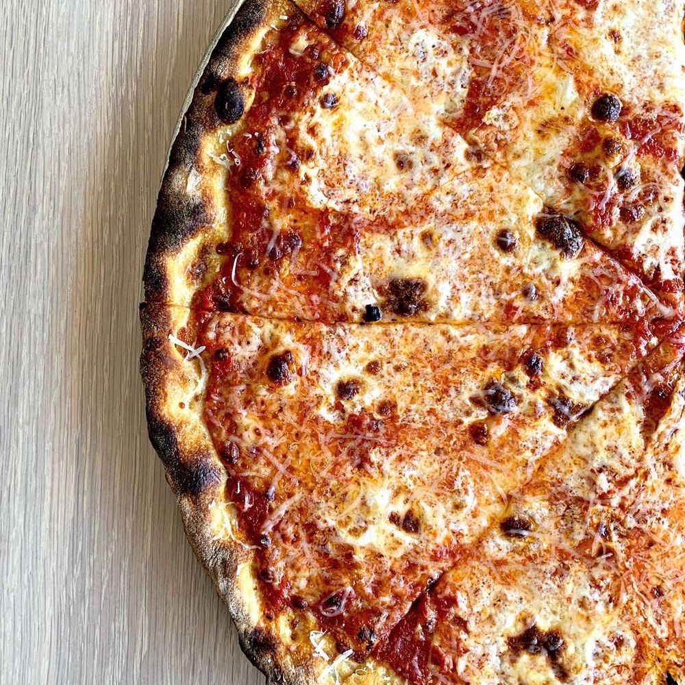 Joey's Pizza - Plain Pizza - 16" pizza w/ tomato sauce, whole milk mozzarella, fior di latte, and grana padano. - Pizza Near Me - Thorndale, Pennsylvania Joey's Pizza - Plain Pizza - 16" pizza w/ tomato sauce, whole milk mozzarella, fior di latte, and grana padano. - Pizza Near Me - Thorndale, Pennsylvania
