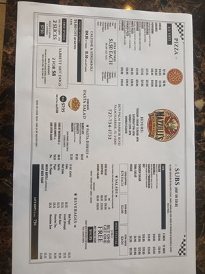 Menu photo 4 Mazzilli’s Pizza & Subs Palm Harbor, FL