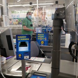 LiDL - Kassenbereich