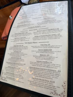 Menu photo 1 740 Front Louisville, CO