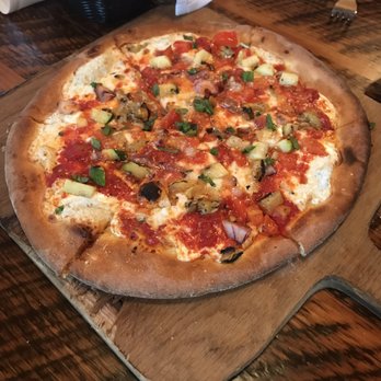 Millrock Restaurant - Seasonal vegetable pizza - Italian Near Me - Windham, New York Millrock Restaurant - Seasonal vegetable pizza - Italian Near Me - Windham, New York