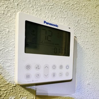 Dunamis Heating and Air - Panasonic Thermostat. Very satisfied with Panasonic - Heating & Air Conditioning/HVAC Near Me Dunamis Heating and Air - Panasonic Thermostat. Very satisfied with Panasonic - Heating & Air Conditioning/HVAC Near Me