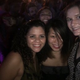 a group of women posing for a picture