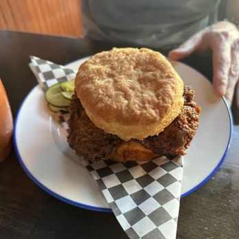 Chicory - Hot Chicken Sandwich - New American Near Me - Olympia, Washington Chicory - Hot Chicken Sandwich - New American Near Me - Olympia, Washington