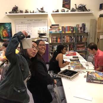 Tinker and Smithy Game Store - We accidentally ran into Maleka and Teal on a game night date - Tabletop Games Near Me - Middlebury, Vermont Tinker and Smithy Game Store - We accidentally ran into Maleka and Teal on a game night date - Tabletop Games Near Me - Middlebury, Vermont