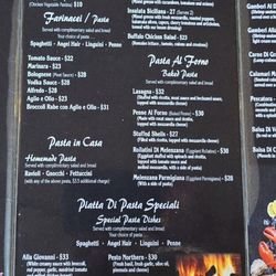 Carini Pizza & Italian Restaurant - Menu from 9/8/25