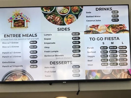 Menu photo 2 Fiesta Kainan Virginia Beach, VA