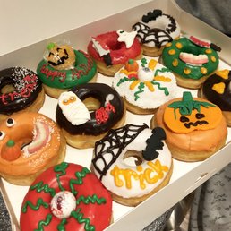 Halloween themed donuts made to order Halloween themed donuts made to order