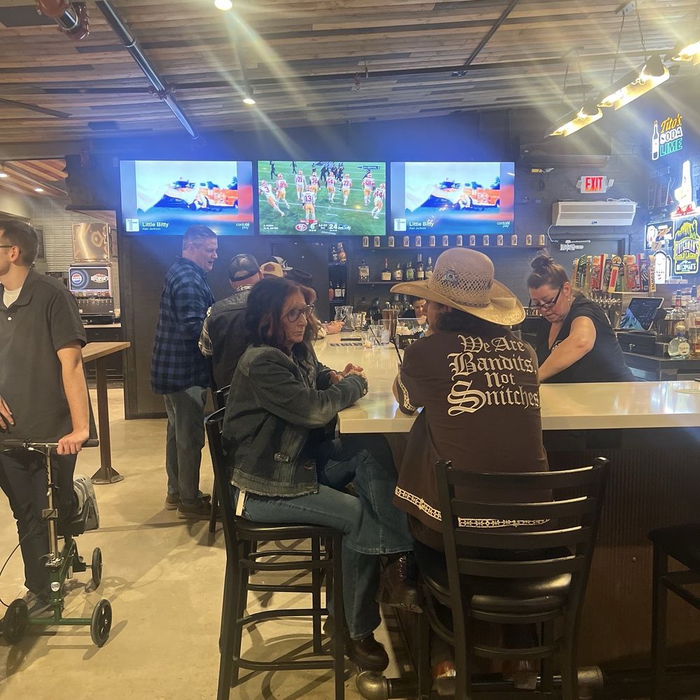 Dutchman's Country BBQ - Full service bar, with plenty of seating and standing tables. 3 TV's with live Sports and music videos tied to modern and classic country. - Barbeque Near Me - Apache Junction, Arizona Dutchman's Country BBQ - Full service bar, with plenty of seating and standing tables. 3 TV's with live Sports and music videos tied to modern and classic country. - Barbeque Near Me - Apache Junction, Arizona