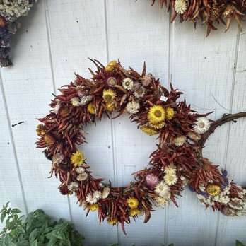Pattys Berries and Bunches - "Handmade" wreath: $100 - Fruits & Veggies Near Me - Mattituck, New York Pattys Berries and Bunches - "Handmade" wreath: $100 - Fruits & Veggies Near Me - Mattituck, New York