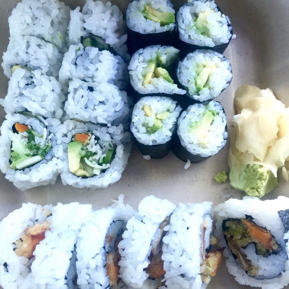 Sekisui Midtown - Qualls roll, veggie roll, and avocado roll - Sushi Bars Near Me - Memphis, Tennessee