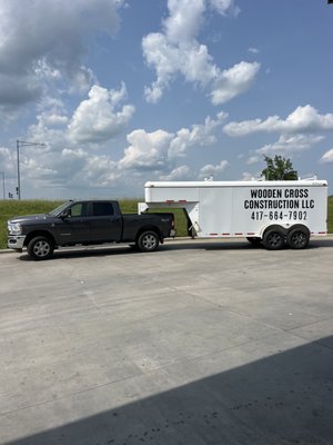 Wooden Cross Construction