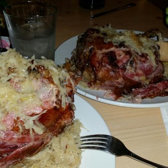 Europa - Roast smoked pork shanks - Modern European Near Me - Black Diamond, Washington