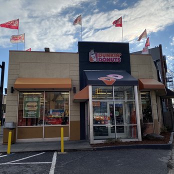 Dunkin' - a dunkin donuts store on a street corner - Donuts Near Me - Ridgewood, New York Dunkin' - a dunkin donuts store on a street corner - Donuts Near Me - Ridgewood, New York