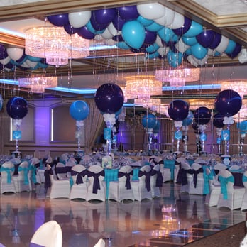 Balloon Artistry - Purple & Turqouise Alternating Balloon Centerpieces for Iphone Themed Bat Mitzvah - Balloon Services Near Me - Spring Valley, New York Balloon Artistry - Purple & Turqouise Alternating Balloon Centerpieces for Iphone Themed Bat Mitzvah - Balloon Services Near Me - Spring Valley, New York