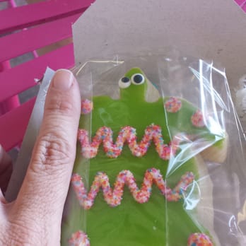 Glitz Bakery - Small $3.50 cookie that was almost raw in the middle. - Desserts Near Me - Benbrook, Texas
