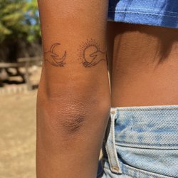 Sorry Mom - My beautiful sun and moon piece done by Kyley