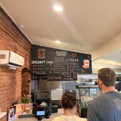 Love Coffee Roasters - Menu and counter