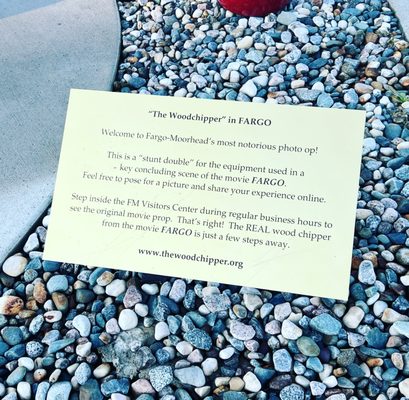 Wood Chipper from "Fargo" by null