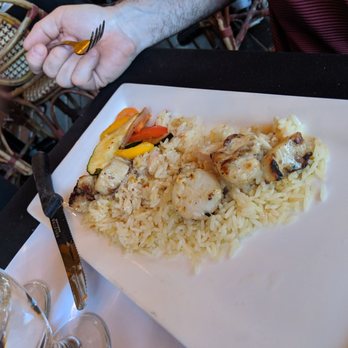 Homard Fou - Scallops with rice and veggies - Seafood Near Me - Montreal, Quebec Homard Fou - Scallops with rice and veggies - Seafood Near Me - Montreal, Quebec