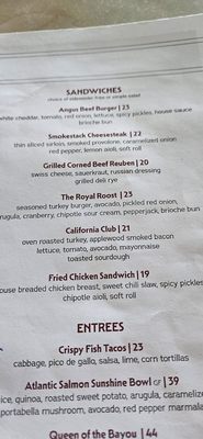 Menu photo 1 The Promenade Cafe Long Beach, CA